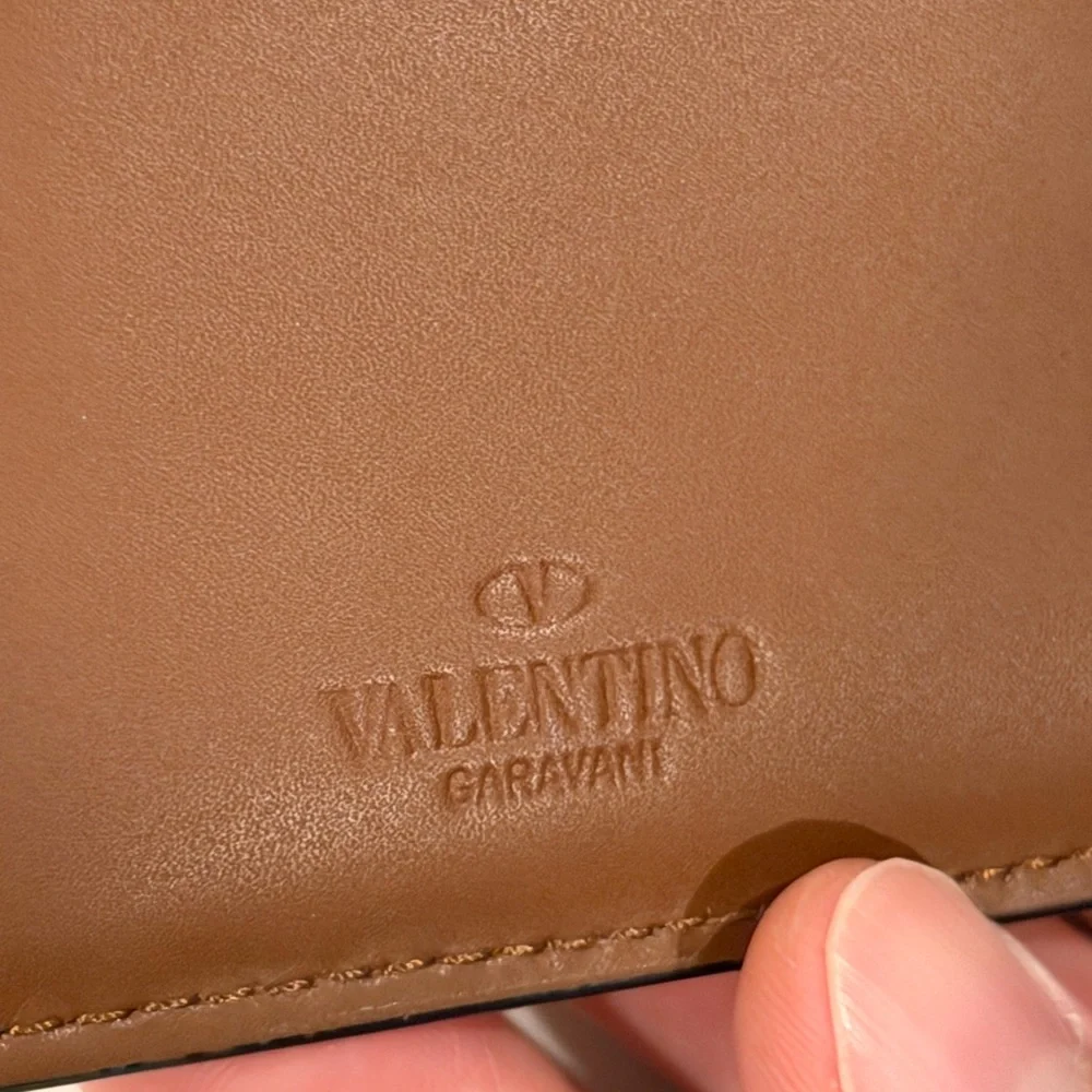 Valentino Brown Leather Wallet